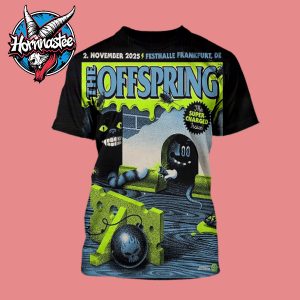 The Offspring Festhalle Frankfurt The Super Charged Issue Exclusive Poster Show On November 2 2025 All Over Print Shirt