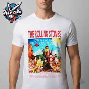 The Rolling Stones Their Satanic Majesties Request Album Print Unisex T Shirt