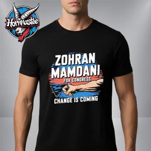 Zohran Mamdani For Congress Change Is Coming Unisex T Shirt